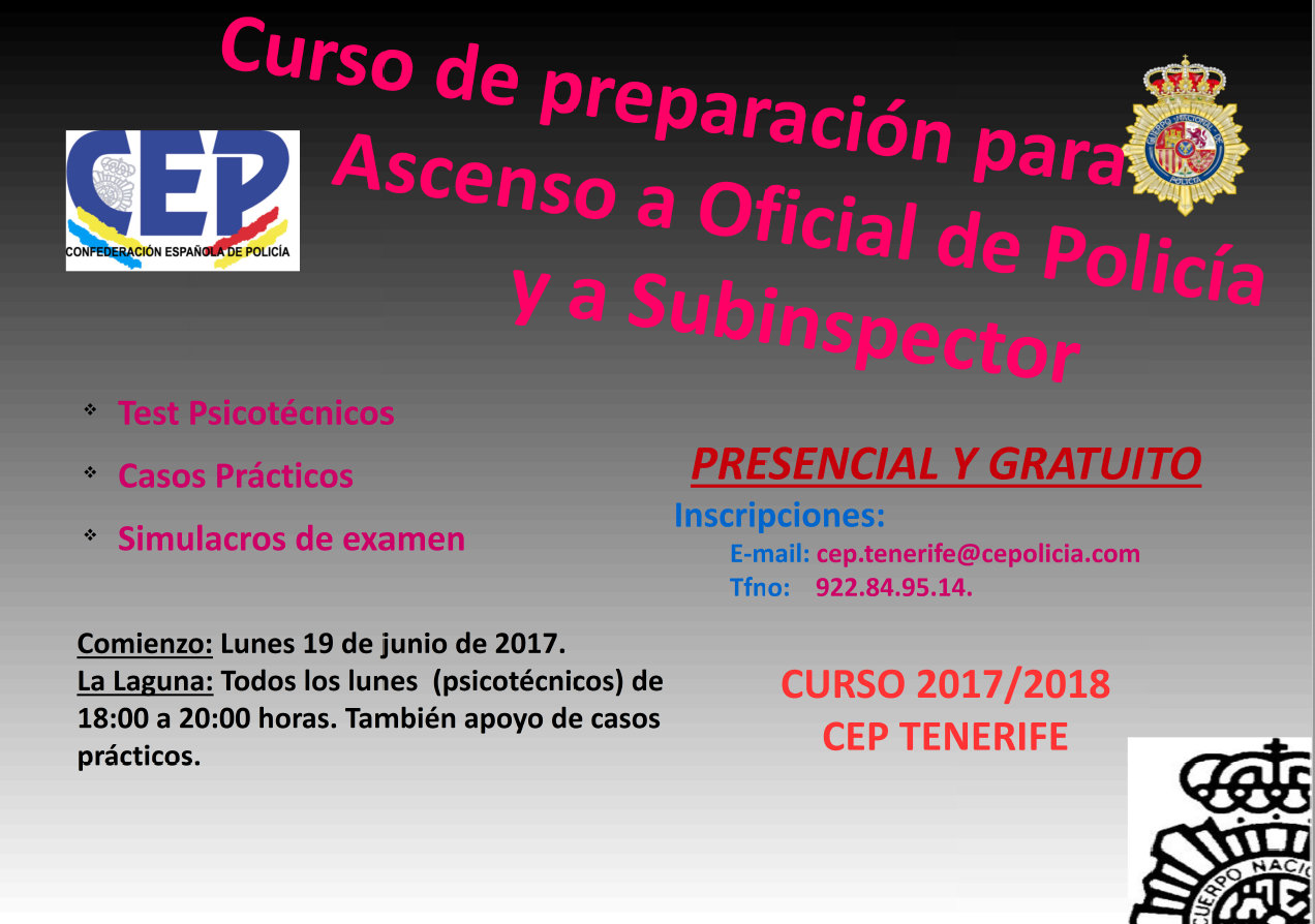 Curso de ascenso a oficial
