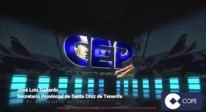 CEP RADIO. Entrevista en COPE sobre concentración en Santa Cruz de tenerife en contra de la reforma de la LOPSC